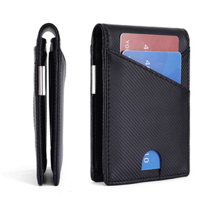 Men's RFID Blocking <b>Wallet</b> Black Bi-Fold Credit Card <b>Holder</b> Lightweight Everyday Use - Product Image 5