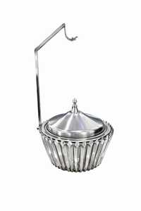 Chauffe-plat élégant en acier inoxydable pour la présentation des aliments en buffet, réceptions de mariage, banquets, traiteurs, restaurants, hôtels - Product Image 2