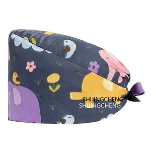 Gorro Quirúrgico Transpirable Personalizable para Uso Hospitalario, Gorro de Dentista, Gorro Bouffant con Botón - Product Image 4