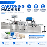 Machine d'emballage automatique de cartons certifiée CE pour ligne de production de rouleaux de papier aluminium