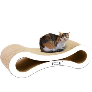 ICLE-kertas karton bergelombang kucing Scratcher Lounge Jumbo Ultimate Superior kertas kualitas tinggi - Product Image 1