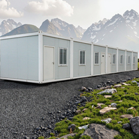 Casa Contenedor Prefabricada Desmontable de 40 pies con Paneles Sándwich Transpirables para Uso Modular en Hoteles y Villas Modernas con Garantía