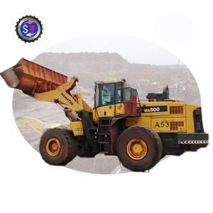 Cargadora de Ruedas Pesada Komatsu Wa500-6 Fabricada en Japón, Pintura Original Komatsu, Cargadora de 9 Toneladas Wa500, 5.0cbm, Precio Bajo en China - Product Image 1