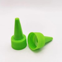 Capuchon d'extrusion en plastique chaud 24/410pp avec vis à nervures deux fois capuchon supérieur 120ml encre pigmentée torsion peut être rempli bouchon de bouteille