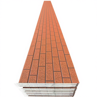 Panneau sandwich économique et écologique 16mm 20mm avec âme en mousse isolante et surface prépeinte pour chambre froide, atelier, maison