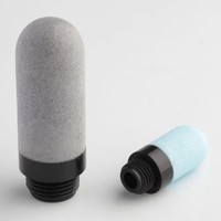 PSE-10 3/8 HDPE 플라스틱 필터 머플러 브리더