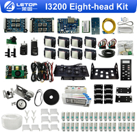 Kit de conversion d'imprimante LETOP Hoson I3200 à 8 têtes pour mise à niveau d'imprimante jet d'encre éco-solvant