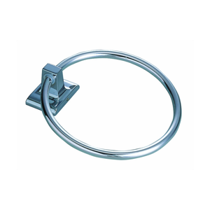 Anillo para Toallas Clásico de Aluminio Cromado LCM con Base de Aleación de Zinc, Accesorio de Baño para Montar en la Pared, 1 Año de Garantía, Uso en Hoteles - Product Image 1