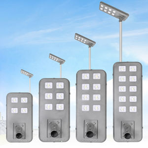 Usine directe extérieur étanche bosse de route Ip65 intégré 400w 600w 800w 1000w tout en un <span class=keywords><strong>led</strong></span> lampadaire solaire - Product Image 1