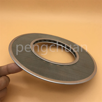 Filter Disc SPL Baja Tahan Karat 304 dengan Tepi Terbungkus, Umur Pakai Panjang, 140-150 Mikron, untuk Filtrasi Sistem Sirkuit Oli