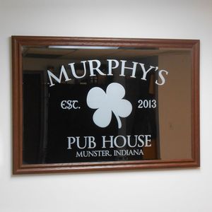 Miroir de bar Beck's Brahma Carling de haute qualité pour <span class=keywords><strong>Luna</strong></span> Sea Zygo Angel Fire Vodka Zoladkowa De Luxe - Product Image 2