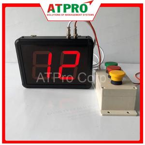 Compteur plastique à 2 chiffres Pro Corp 001 avec affichage LED, fonction minuterie, alimentation par piles/USB, cache de données de 2 ans pour bus et entrepôts - Product Image 3