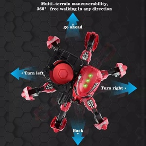 Robot Araña Eléctrico con Control Remoto 2.4G, Sensor de Gravedad, Robot de Combate Inteligente RC, Juego de Disparos DIY con Doble Arma de Juguete - Product Image 3