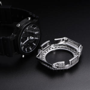 Cubierta de Bisel para Reloj GA2100, Estilo Hip Hop de Lujo, Personalizada y Modificada con Cristales - Product Image 5