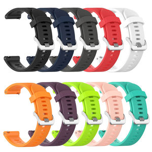 <span class=keywords><strong>Correa</strong></span> de reloj inteligente de silicona oficial de 20mm para Garmin Forerunner 245 245M 645 Venu <span class=keywords><strong>Vivoactive</strong></span> <span class=keywords><strong>3</strong></span> <span class=keywords><strong>correa</strong></span> de reloj inteligente para Samsung 42mm - Product Image 2