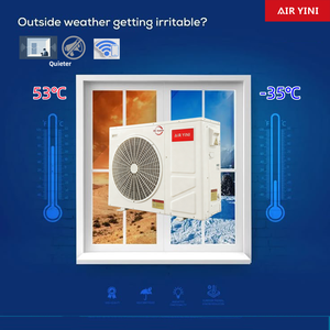 Bomba de <span class=keywords><strong>Calor</strong></span> de Aire a Agua con Inversor de CC de Bajo Nivel de Ruido, Clima Frío, R32, Control Inteligente, Calefacción y Refrigeración de Agua Caliente Doméstica - Product Image 3