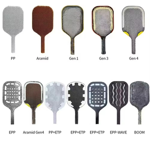Pala de Pickleball Personalizada de Fibra de Carbono T700 con Doble Tejido y Núcleo de Espuma de Panal Gen3s, Raqueta de Pickleball de Grafito - Product Image 6
