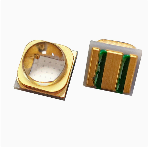 60° 3535 Quartz UVA LED 365nm 395nm UV LED for Curing and Machine Vision 3838 LED Chip