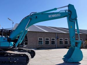รถขุดตีนตะขาบ KOBELCO SK350LC ขนาด 35 ตัน จากญี่ปุ่น เครื่องจักรก่อสร้างไฮดรอลิก พร้อมเครื่องยนต์ มอเตอร์ ปั๊ม และชิ้นส่วนหลักอื่นๆ สำหรับขาย - Product Image 6