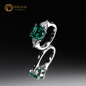 أوشن فاخر صلب 9 قيراط 14 قيراط ذهبي VVS مختبر خاتم ماسي مستزرع ل Gia Igi معتمد لحفلات الزفاف والحفلات للرجال والنساء - Product Image 2