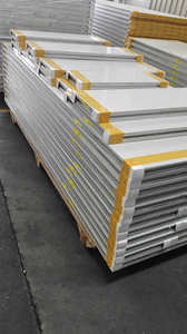 <span class=keywords><strong>Panneau</strong></span> sandwich GMP <span class=keywords><strong>de</strong></span> haute qualité pour salle blanche à vendre Panneaux muraux sandwich extérieur 80mm - Product Image 5