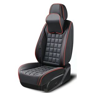 Housse de siège auto de luxe en cuir Nappa imperméable, fermeté moyenne, vente en gros usine 2026, modèle CNS-035, ensemble complet - Product Image 2
