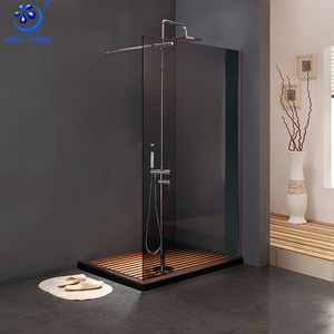 <span class=keywords><strong>Baignoire</strong></span> de luxe moderne écran de douche écran de verre fixe sans cadre salle de bain porte en verre - Product Image 4
