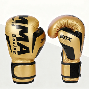 <span class=keywords><strong>Guantes</strong></span> de entrenamiento profesional MMA Cuero real Soporte de muñeca transpirable Ultimate Fighting <span class=keywords><strong>Venum</strong></span> <span class=keywords><strong>Guantes</strong></span> DE BOXEO - Product Image 4