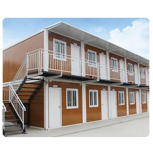 Conteneur modulaire préfabriqué de 20 pieds, pack plat, maison, conteneur vivant, maison, spécial pour la reconstruction de la turquie après le tremblement de terre - Product Image 1