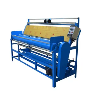 1800-2800 Mm Lebar Kain Kain Tabung Ukur Memeriksa dan Rolling Roller Machine untuk Fabric Rolling dan Mesin Pemotong