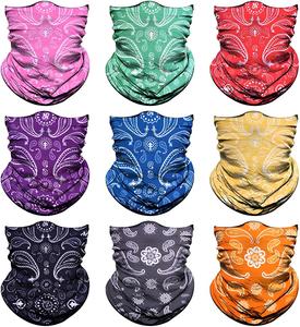 Headwear <span class=keywords><strong>Bandana</strong></span> Homens EUA Bandeira Camo Digital Rosto Cachecol Máscara Pescoço Gaiter Warmer Personalizado Paisley Imprimir Cooling Bandanas - Product Image 5