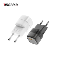 Chargeur rapide OEM 20W GaN PD3.0 avec protection OTP/OVP pour téléphones Android 15/14, adaptateur secteur Type-C