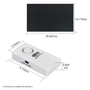 Disfrute de un entorno de vida tranquilo con una alarma de alfombrilla de entrada de falsa alarma baja diseñada para hogares que aceptan mascotas - Product Image 2