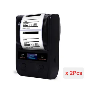 Detonger 2 штуки DP23S рук wifi nfc портативный принтер этикеток QR код этикетки принтер для печати наклеек