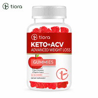 Gummies Minceur au Vinaigre de Cidre de Pomme Keto ACV pour Ventre Plat, Brûleur de Graisse, Perte de Poids, Marque Privée