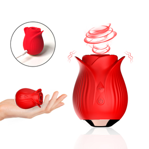 Vibrador en Forma de Rosa, Juguetes Sexuales para Mujer, Estimulador de Clítoris, Juguetes Eróticos para Adultos, Masturbadores, Productos Sexuales - Product Image 1