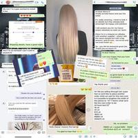 Extensiones de cabello humano  100g doble dibujado al por mayor nuevas extensiones de cabello tramado a mano genio europeo