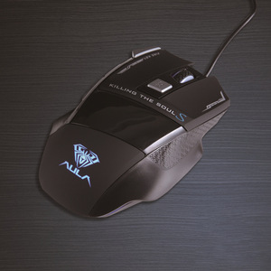 EWEADN Gaming <b>Mouse</b> Wired 12 Buttons RGB Backlit Programmable Optical Right Hand Ergonomic For Pc Laptop - Product Image 1