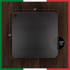 <span class=keywords><strong>Plaque</strong></span> à <span class=keywords><strong>pizza</strong></span> <span class=keywords><strong>en</strong></span> acier au carbone à revêtement d'huile végétale <span class=keywords><strong>pour</strong></span> la <span class=keywords><strong>cuisson</strong></span> <span class=keywords><strong>de</strong></span> pizzas - Product Image 2
