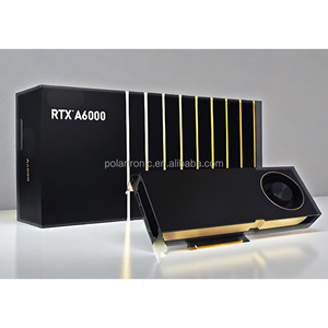 Accélérateur graphique professionnel Rtx A6000 48Gb Gddr6 384 bits Triple ventilateur Station de travail Gpu pour le rendu 3D d'apprentissage en profondeur Ai - Product Image 1