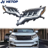 Phares HETOP Prado 2014-2017 : Amélioration LED, feux de jour DRL, lentille de signalisation, phares avant modifiés pour Toyota