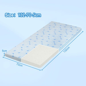 Matelas anti-coup de pied pour bébé 132x70x5cm avec fermeture éclair intégrée pour <span class=keywords><strong>lit</strong></span> bébé, vente en gros B2B OEM/ODM - Product Image 3
