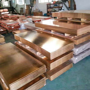 광택 황동 시트 공급 업체 ASTM C71500 / C70600 구리 니켈 합금 판 망치질 황동 시트 - Product Image 4