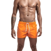 Shorts de sport d'été pour hommes avec logo personnalisé, sans doublure en mesh, avec fentes latérales, pour la plage, la natation et le surf