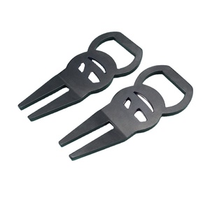 Personalized Custom Size <strong>Golf</strong> Divot Tool Key Bottle Opener Wine <strong>Corkscrew</strong> Nickel Plated Hard Enamel Metal Lid Jar Openers Repair - Product Image 3