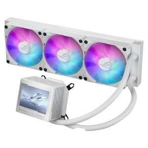 Enfriador de CPU Todo en Uno ASU Ryujin III 360 ARGB WHT de Aluminio de 360 mm, Bomba Asetek de 8.ª Generación, 3 Enfriadores Magnéticos de 120 mm, ASU Ryu - Product Image 1
