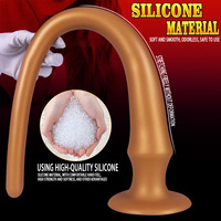 Plug anal en silicone extra-long en forme de queue, dilatateur anal gay, jouet de stimulation BDSM, vente en gros de jouets sexuels pour adultes