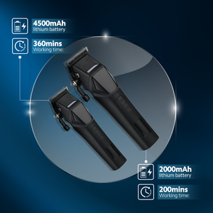 प्रोटेक हाई स्पीड बार्बर क्लिपर सेट-कटिंग मशीन पेशेवर हेयर क्लिपर सेट-कटिंग मशीन पेशेवर हेयर क्लिपर - Product Image 4