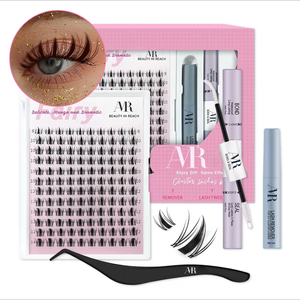 Bán buôn nhà máy Bộ dụng cụ nối mi tự làm kiểu mới, cụm mi, nhãn hiệu riêng, mi phân đoạn, bộ dụng cụ nối mi tự làm - Product Image 5