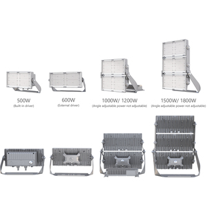 Reflector <span class=keywords><strong>LED</strong></span> de 1800W, 3 en 1, Potencia y Ángulo Ajustables (500W, 600W, 1000W, 1200W, 1500W), Cuerpo de Aluminio, Certificación CE y CB, Iluminación para Estadios - Product Image 4